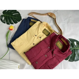 เสื้อเชิ๊ตคาเมล/แขนสั้น Size 2XL รอบอก 52นิ้ว🇹🇭พร้อมส่งจากไทย