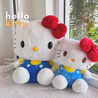 พร้อมส่ง | Hello Kitty and mini Kitty🌷✨ | ตุ๊กตาผ้าขนหนูนุ่มนิ่มจนใจบาง