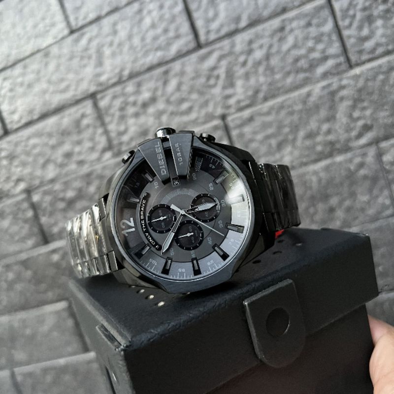 นาฬิกา ข้อมือผู้ชายNEW Diesel Men's Mega Chief Bracelet Watch ขนาด 51 mm