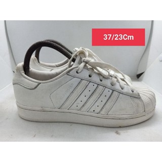 Adidas Size 37 ยาว 23 รองเท้ามือสอง ผ้าใบ แฟชั่น ทำงาน ลำลอง เดิน  เที่ยว วิ่ง ออกกำลังกาย เกรด A+(P2)