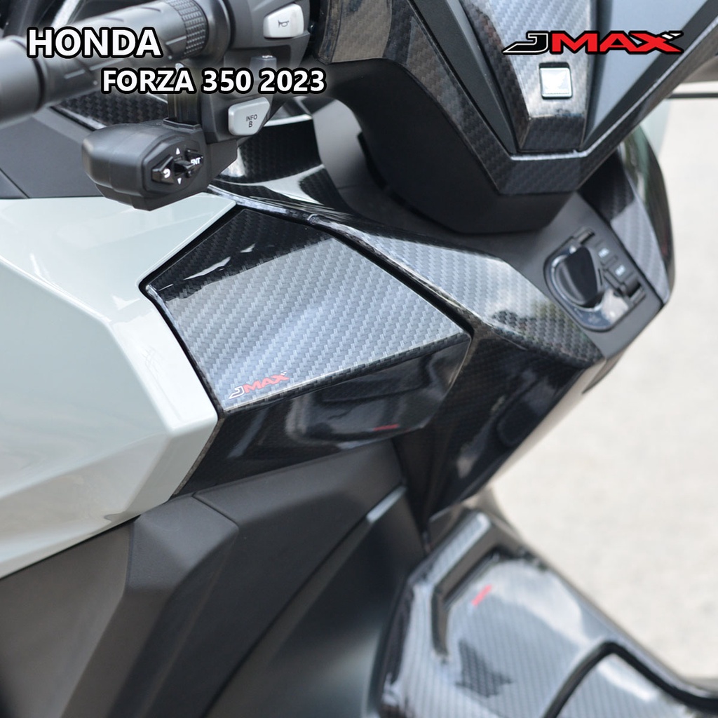 ฝาครอบช่องเก็บของ Forza 350 ปี 2023-25 JMAX ตรงรุ่น ลายฟิล์มคาร์บอน 6D