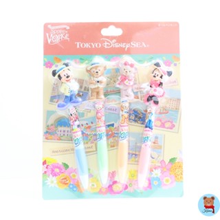 ✅พร้อมส่ง set 2 mickey mouse duffy Tokyo Disney Resort Disney Mickey Mouse pen set 4 pieces 🇯🇵ปากกา มิกกี้เมาส์ ดิสนี่ย์