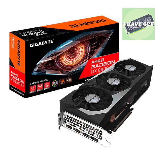 GIGABYTE RADEON RX 6800 XT GAMING OC 16G - 16GB GDDR6