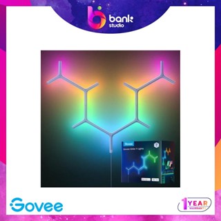 (ประกัน 1ปี)  ไฟติดผนัง Govee Glide RGBIC Y Lights - 7ชิ้น