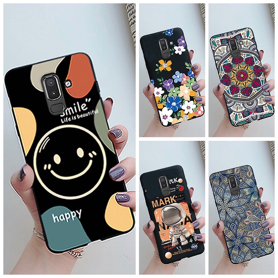 Samsung Galaxy J8 2018 J810 J810F J810G เคสโทรศัพท์ดีไซน์ใหม่ซิลิโคนอ่อนนุ่มกันกระแทกฝาครอบโทรศัพท์ป