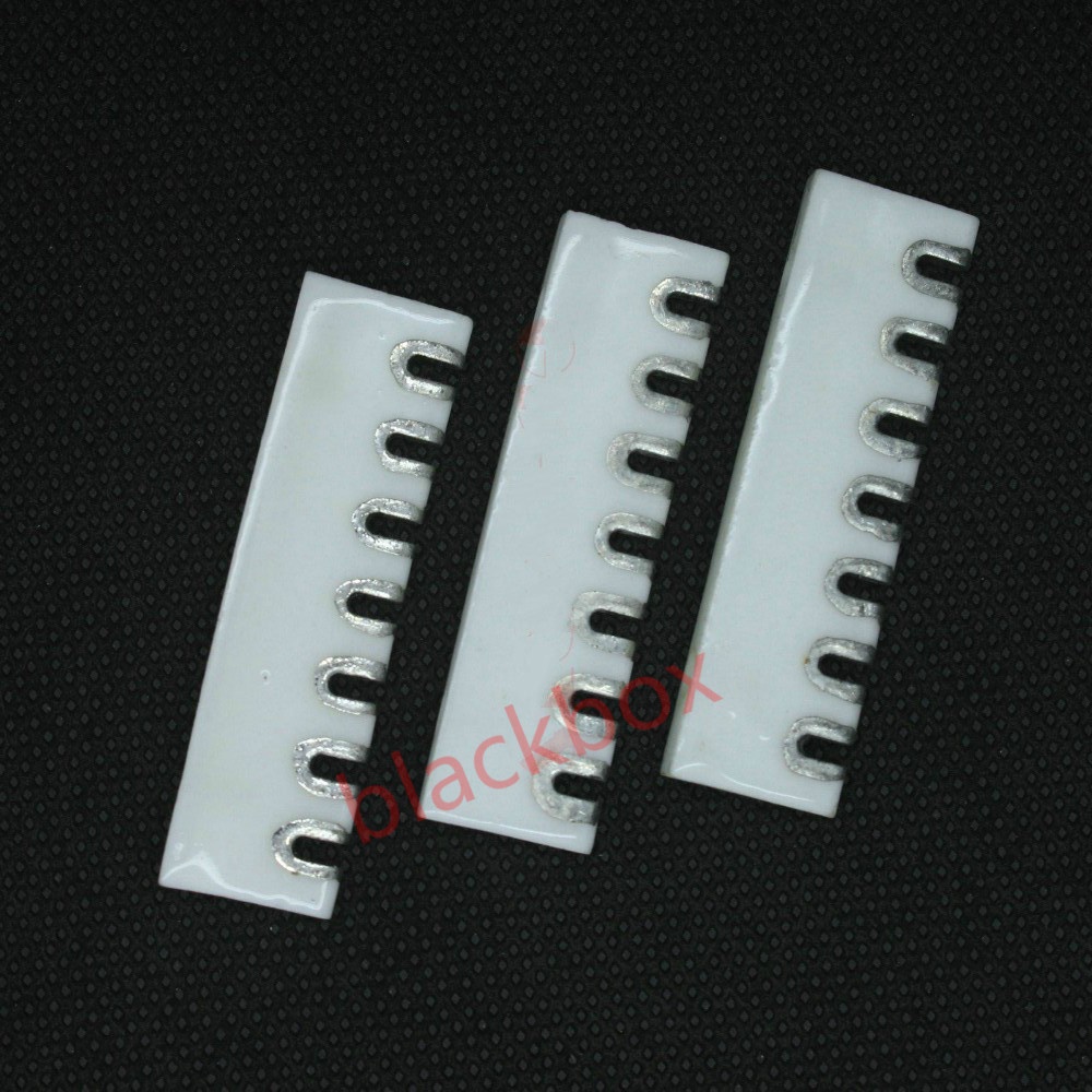 50pcs/lot Ceramic 7pin Tag Strip Terminal Turret board tube amplifier DIY 50*14mm New