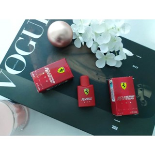 น้ำหอมมินิ Mini 🌈 Scuderia Ferrari 💢 Red EDT ขนาด 4 ml น้ำหอมขนาดพกพา ชนิดหัวแต้ม แท้💯