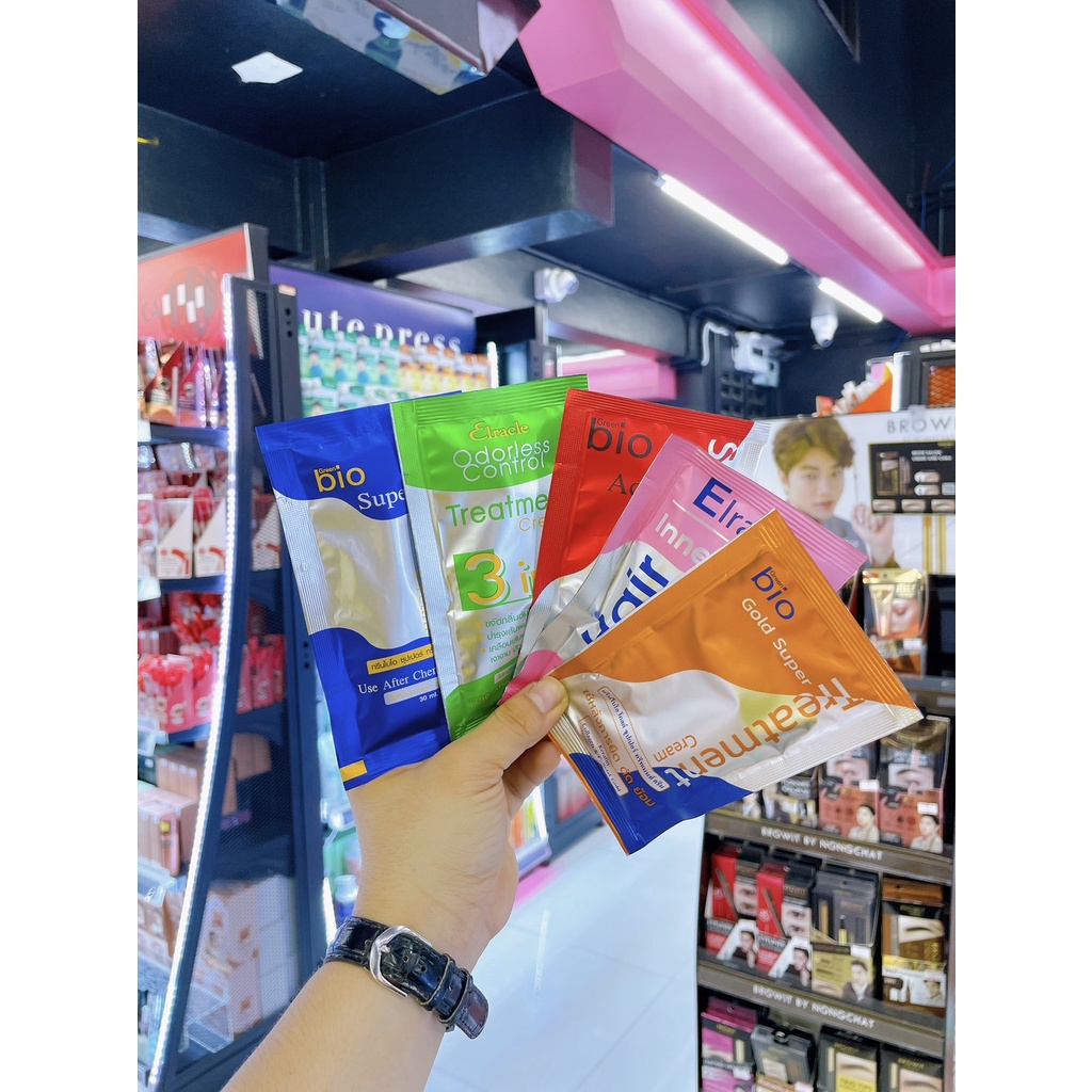 ไบโอทรีทเม้นท์ Bio treatment ครีมบำรุงผม กล่อง 24 ซอง มี 9 สูตร