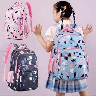 Kids Fashion Bags กระเป๋านักเรียนกระเป๋าเป้สะพายหลังโรงเรียนกันน้ำสำหรับวัยรุ่นหญิง กระเป๋าเป้เด็ก School Backpack