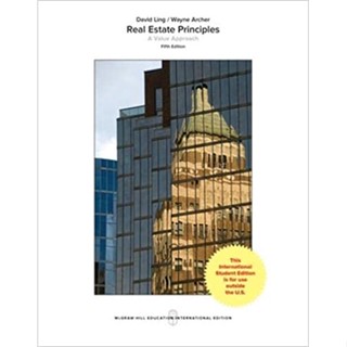 (C221) 9781259252631 Real Estate Principles: A Value Approach