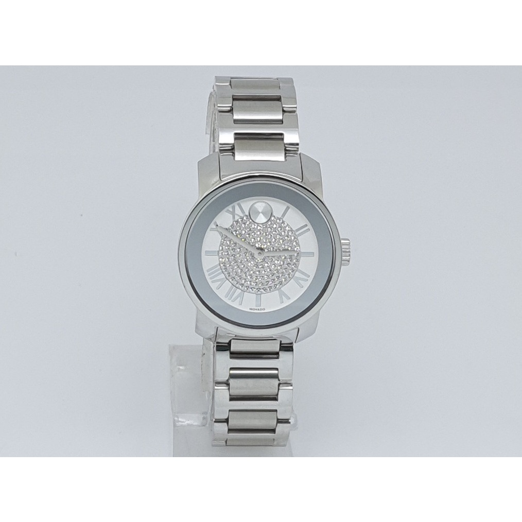 นาฬิกา MOVADO WOMEN'S 3600254 BOLD CRYSTAL PAVE DIAL (มือสอง)