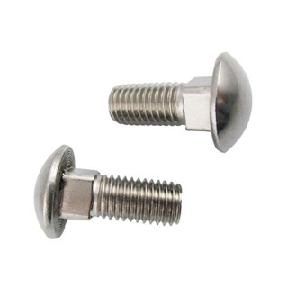 สกรูหัวแลมคอเหลี่ยมสแตนเลส 304(A2) Carriage Bolt