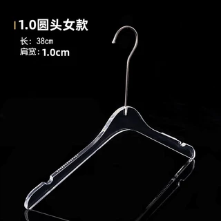 ไม้แขวนเสื้ออะคริลิค ราคาถูก วัสดุทำจากพลาสติกผสม ราคา10ชิ้น/cheap acrylic