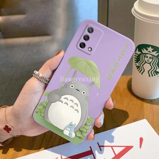 เคส oppo A74 4g a95 เคสโทรศัพท์มือถือ ซิลิโคนนิ่ม ป้องกัน กันชน ลายการ์ตูนแมวมังกร สําหรับ oppo A74 4g a95 ZBLM01 น่ารัก ลายการ์ตูน กันกระแทก