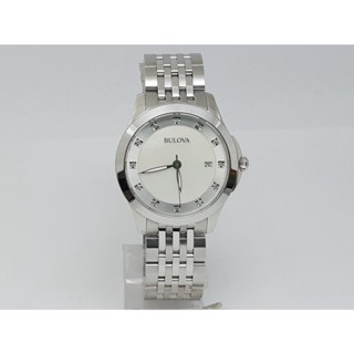 นาฬิกา BULOVA WOMENS 96P174 CLASSIC QUARTZ (สภาพดี)