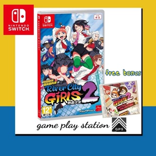 nintendo switch river city giels 2 + แถม cd 1 แผ่น ( chinese+english zone 3)