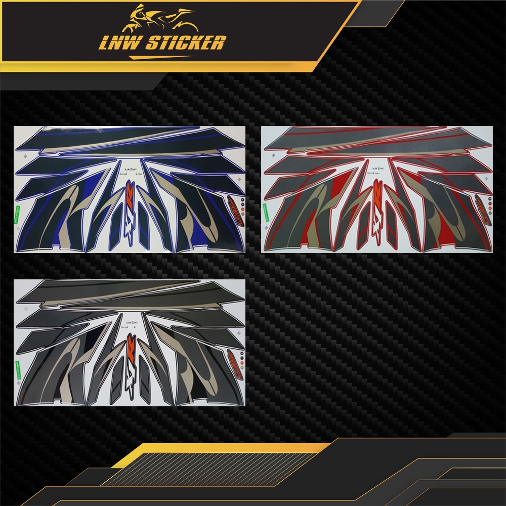 สติ๊กเกอร์ X1 R ปี2007 Yamaha X1 R