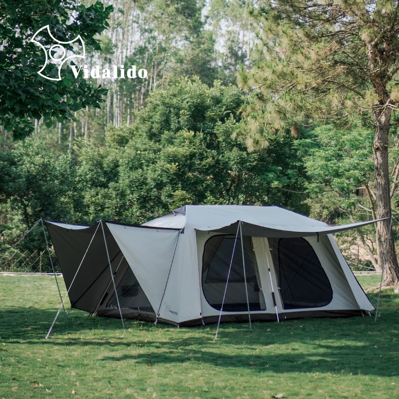 Vidalido ViCore Tent รุ่นใหม่ 2022 เต็นท์นอน 2 ห้อง เต็นท์นอนกางเร็วขนาดใหญ่ กางได้ง่ายรวดเร็ว