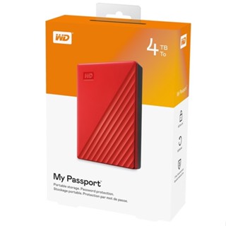 WD HDD 4TB My Passport USB 3.0,External WDBPKJ0040BRD-WESN