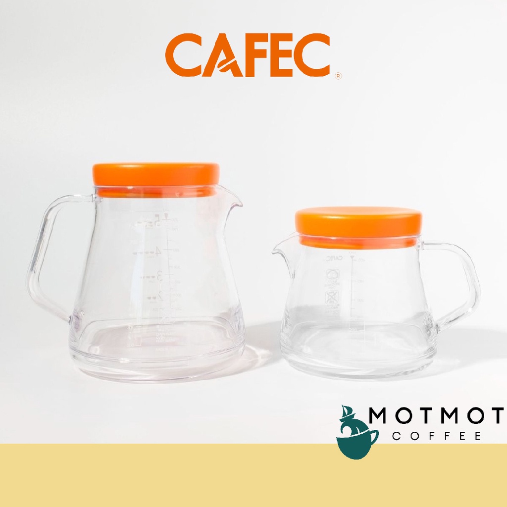 CAFEC Tritan Server & CAFEC Beaker เหยือกเสิร์ฟ สำหรับ ใส่ กาแฟ ยี่ห้อ CAFEC