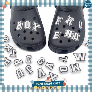 ส่งจากไทย🔠ตัวติดรองเท้า A-Z ตัวอักษรภาษาอังกฤษ 🚘ส่งจากไทย✨ somethingcute