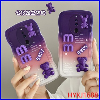 เคส OPPO F11 Pro เคส OPPO F9 A12 A7 เคส OPPO A5S เคส OPPO A16 เคส OPPO A54 เคส OPPO A74 A95 4G เคส OPPO A3S A12E เคสโทรศัพท์มือถือ ซิลิโคน tpu ลายฟิกเกอร์แอคชั่น 3D สําหรับ GZ