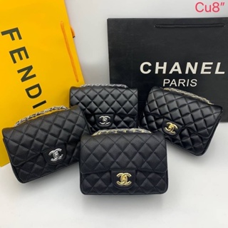 💯💯พร้อมส่งคะ Chanel ชาเเนลสะพายข้างผู้หญิงสายโซ่ทรงสวย🔰🔰 แถมฟรีถุงผ้า‼️‼️🔥