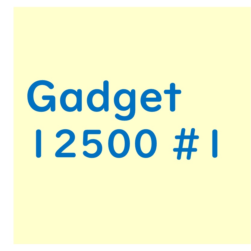 Gadget 1.1 - 12500 THB #1