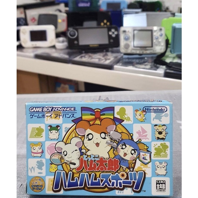 Tottoko HAMUTARO HAMU hamu SPORTS with Sticker Gameboy Advance Nintendogba   gameboy advance รวมกีฬา