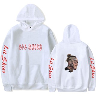 [เสื้อฮู้ดแฟชั่น] เสื้อกันหนาว มีฮู้ด ลายโลโก้ Lil Skies แฟชั่น สําหรับวัยรุ่น 2021 HS