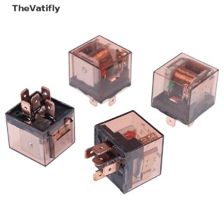 [TheVatifly] รีเลย์ควบคุมรถยนต์ กันน้ํา 12 24V 100A 4 5Pin SPDT [Preferred]