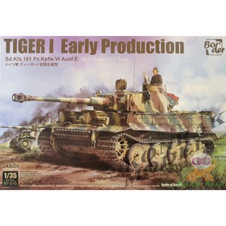 BORDER BT-010 TIGER I BATTLE OF KURSK [1/35]