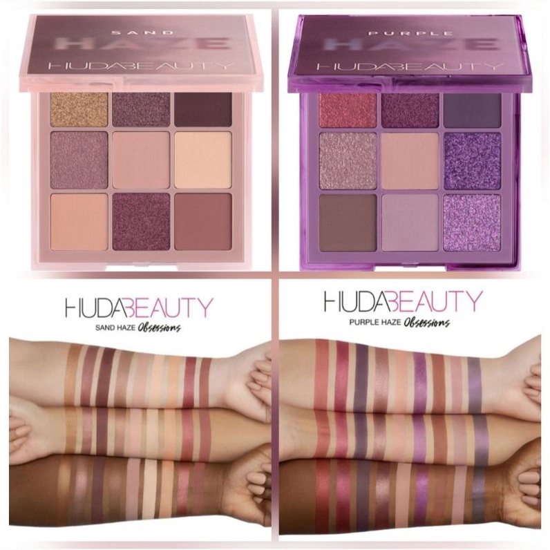 Huda Beauty Haze Obsessions eyeshadow palettes ของแท้ 100 shopไทย