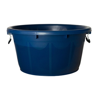 เซพแพ็ค กะละมังพลาสติก หูเหล็ก ขนาด 60 ซม. สีน้ำเงิน/แดง Safepack Plastic basin, steel handle, size 60 cm., blue/red