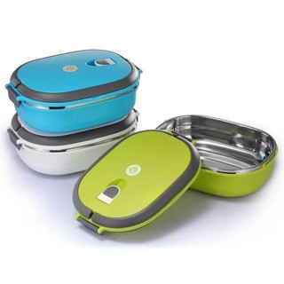 portable lunch box กล่องข้าวใส่อาหารพกพา ซื้อ 1 แถม 1