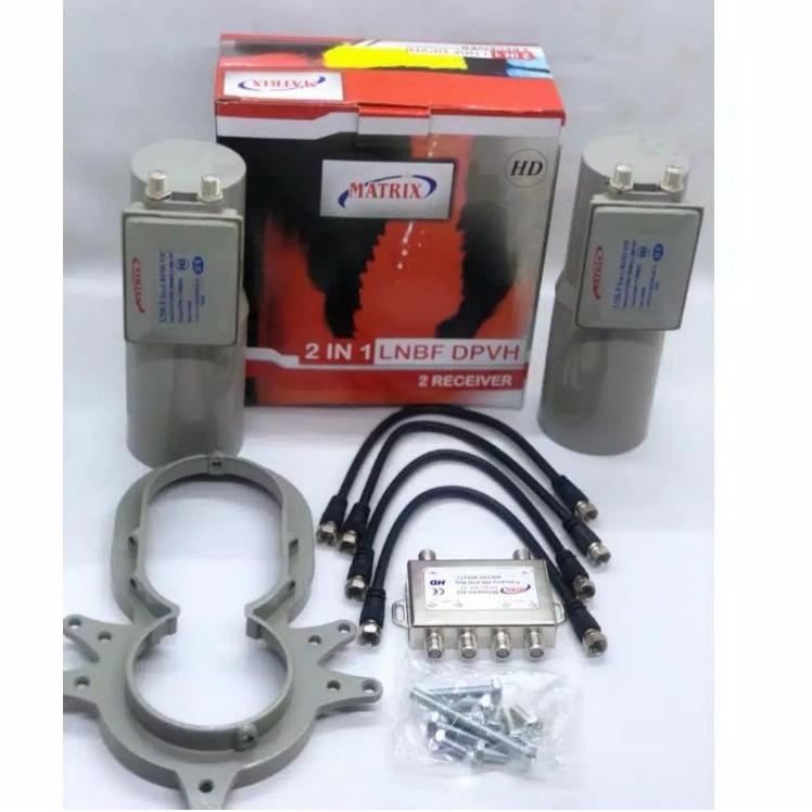 หลอด C-Band / LNB แนะนํา (2 in 1) Dual