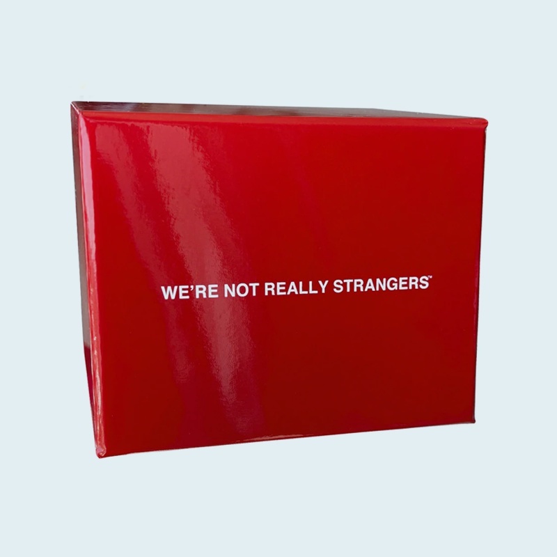 WE'RE NOT REALLY STRANGERS CARD GAME
