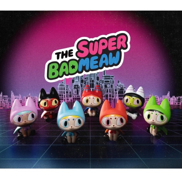 พร้อมส่ง โมเดล ฟิกเกอร์ การ์ตูนสะสม แบดเหมียว Super Badmeaw แบบสุ่ม และ แบบระบุตัวแยก ของแท้ | WB Toys