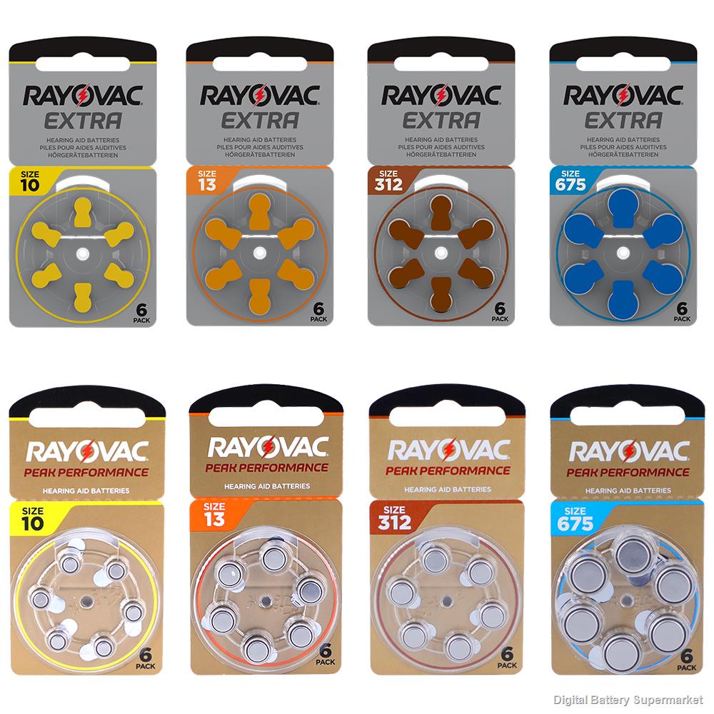 แบตเตอรี่ 60 PCS Hearing Aids Battery A312 A10 A13 A675 Mini Battery