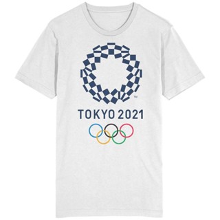 เสื้อยืดผ้าฝ้ายพรีเมี่ยม เสื้อยืดผ้าฝ้าย พิมพ์ลาย Olympics Games แฟชั่นผู้ชาย ไซส์เอเชีย KAlgbd98LOnaop47