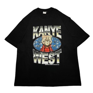 เสื้อยืด ลาย Ruthless SOECITY OVERSIZE "KANYE WEST" สีดํา