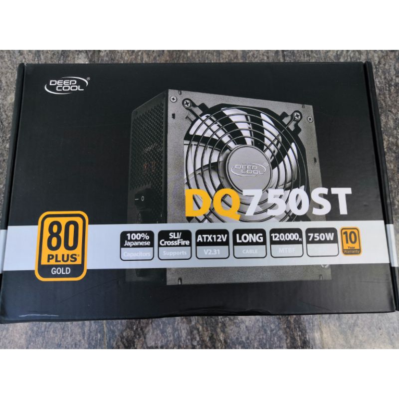 Power Supply DeepCool DQ750ST 750w 80+ Gold มือสอง สภาพสวย