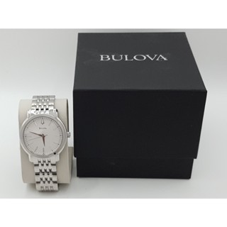 นาฬิกา BULOVA MENS 96A150 QUARTZ พร้อมกล่อง (ใหม่มีตำหนิ)