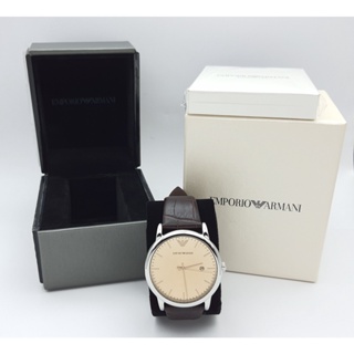 นาฬิกา EMPORIO ARMANI MENS AR11096 42 MM QUARTZ CHAMPAGNE พร้อมกล่อง (ใหม่)