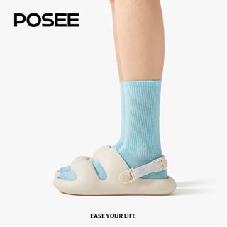 Posee 2023 2in1 Velcro RMAXPRO  38° รองเท้าแตะ พื้นนิ่ม ป้องกันการลื่น เหมาะกับใส่ในบ้าน แฟชั่นฤดูร้อน สําหรับผู้หญิงPY24247302W.