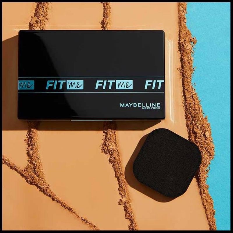 เมย์เบลลีน แป้งผสมรองพื้น ฟิต มี + พอร์เลส รุ่นใหม่ เบอร์ 128 Maybelline Fit me Matte + Poreless จัด