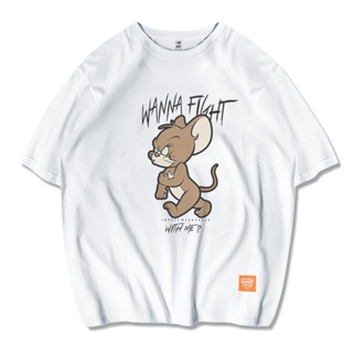 เสื้อยืดผ้าฝ้าย แขนสั้น พิมพ์ลาย Jerry 24S| Impactwrhs