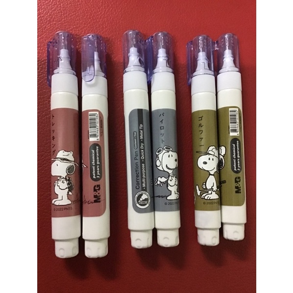 M&G SCF75031 ปากกาลบคำผิด 7ml ลาย snoopy