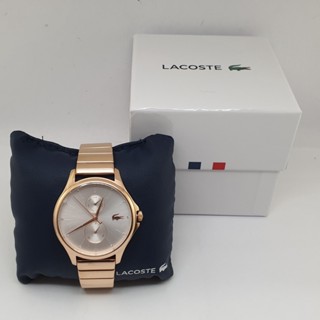 นาฬิกา LACOSTE WOMENS 2001027 QUARTZ MULTIFUNCTION พร้อมกล่อง (ใหม่มีตำหนิ)