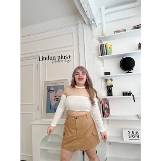 🔥Plussize🔥กระโปรงกางเกงคนอ้วน🔥 L32-40 สพ48-50    Xl36-46 สพ52-54